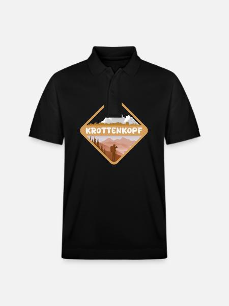 Krottenkopf - Stanley/Stella Unisex Bio-Poloshirt PREPSTER - Schwarz