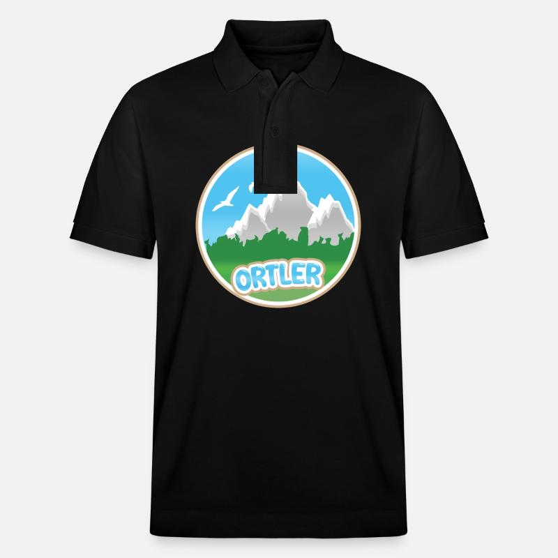 Ortler - Polo PREPSTER bio Stanley/Stella Unisexe - noir
