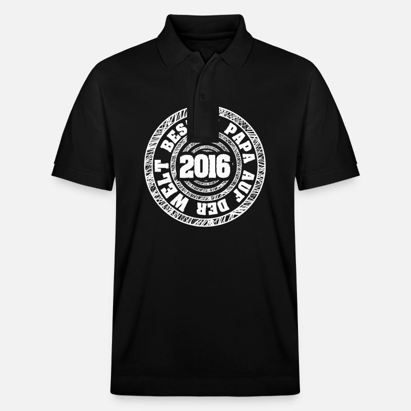 2016 - Stanley/Stella Unisex Bio-Poloshirt PREPSTER - Schwarz