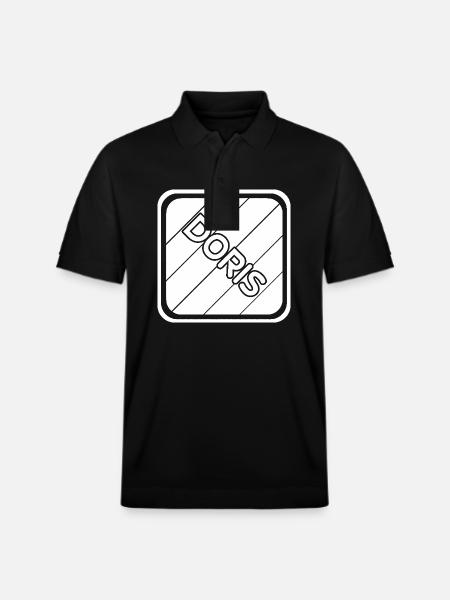 Maiden name Doris - Stanley/Stella Unisex Organic Polo Shirt PREPSTER - black
