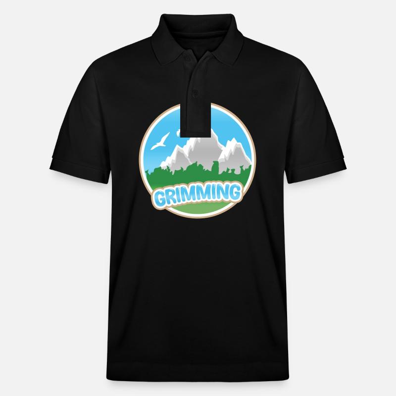 Grimming - Stanley/Stella Unisex Bio-Poloshirt PREPSTER - Schwarz