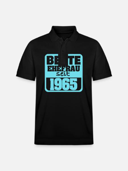 1965 - Stanley/Stella Unisex Bio-Poloshirt PREPSTER - Schwarz