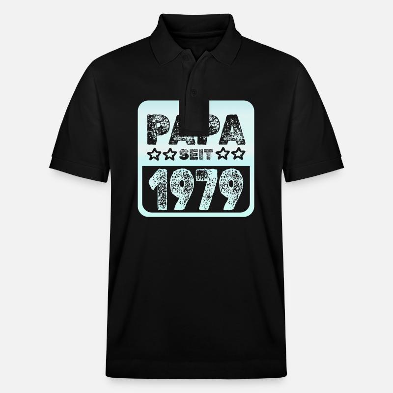 1979 1979 - Polo PREPSTER bio Stanley/Stella Unisexe - noir