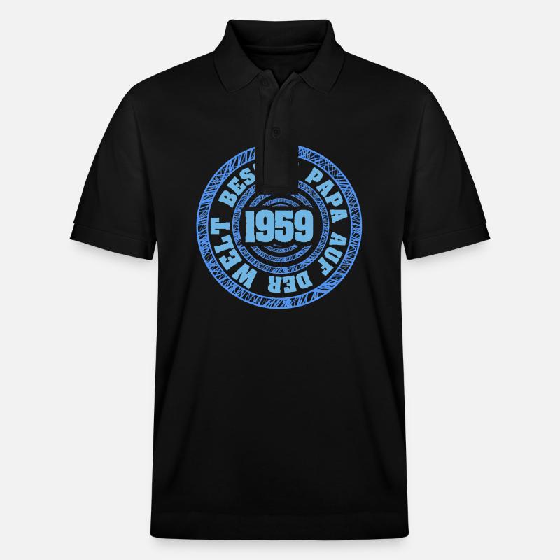 Bester 1959 - Stanley/Stella Unisex Bio-Poloshirt PREPSTER - Schwarz