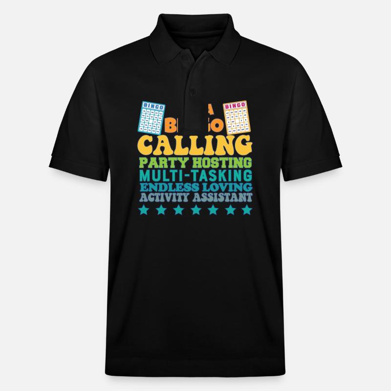 Proud Activity Assistant Appreciation - Stanley/Stella Unisex Bio-Poloshirt PREPSTER - Schwarz