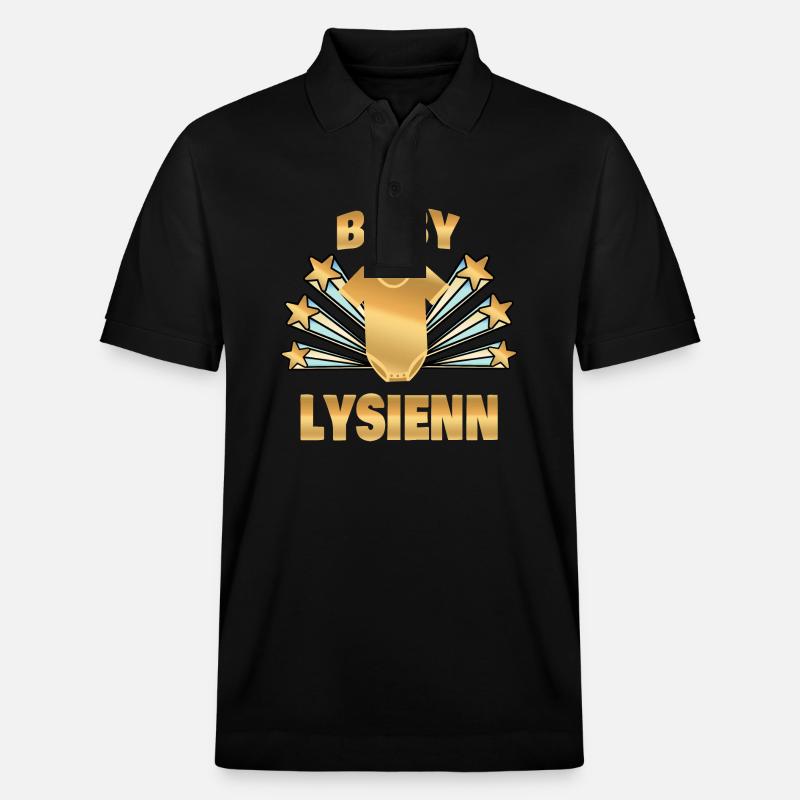 Cadeau pour Lysienn - Polo PREPSTER bio Stanley/Stella Unisexe - noir