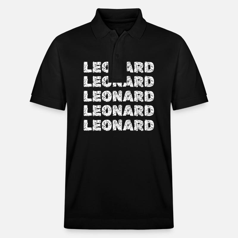 Leonard - Stanley/Stella Unisex Bio-Poloshirt PREPSTER - Schwarz