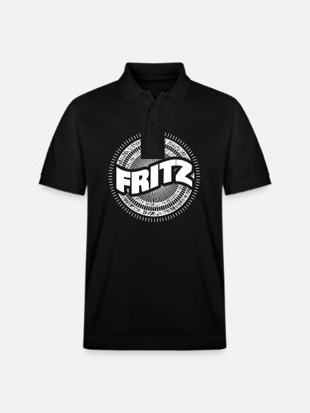Gift idea Fritz - Stanley/Stella Unisex Organic Polo Shirt PREPSTER - black