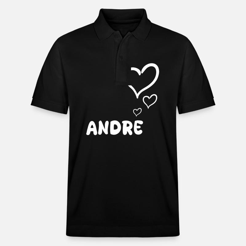 Cadeau pour André - Polo PREPSTER bio Stanley/Stella Unisexe - noir