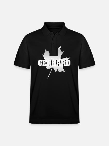 Gerhard - Stanley/Stella Unisex Bio-Poloshirt PREPSTER - Schwarz