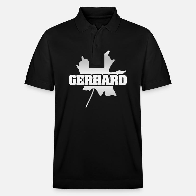 Gerhard - Stanley/Stella Unisex Bio-Poloshirt PREPSTER - Schwarz