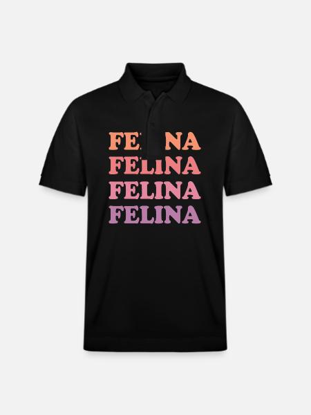 Félina - Polo PREPSTER bio Stanley/Stella Unisexe - noir