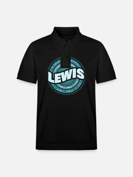 Lewis - Stanley/Stella Unisex Organic Polo Shirt PREPSTER - black