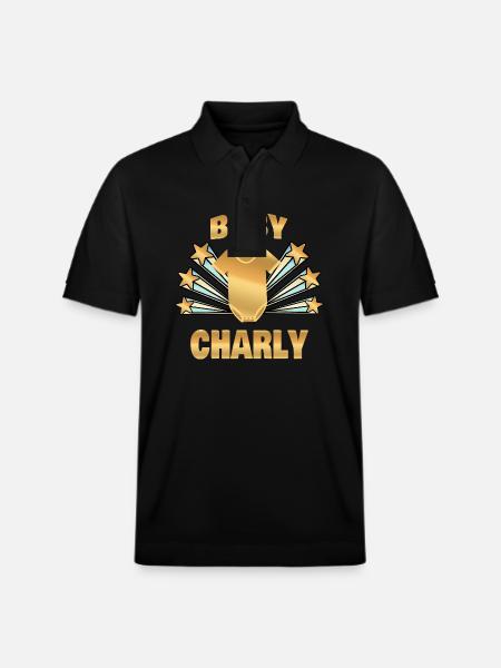 Charly - Stanley/Stella Unisex Bio-Poloshirt PREPSTER - Schwarz