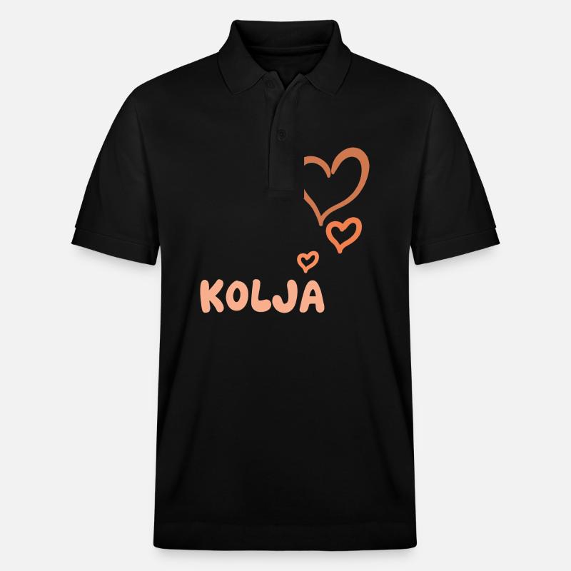 Cadeau pour Kolja - Polo PREPSTER bio Stanley/Stella Unisexe - noir