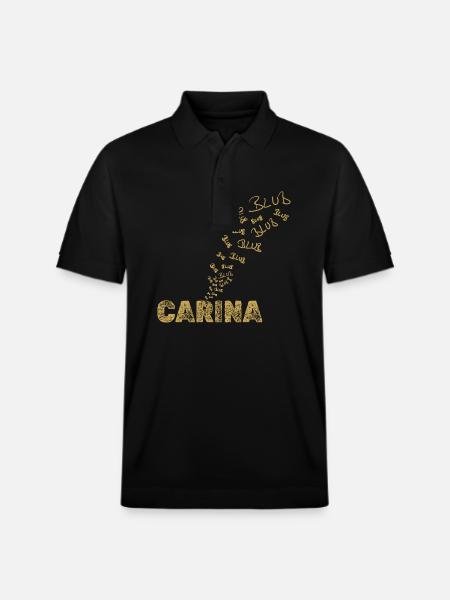 Boot Carina - Stanley/Stella Unisex Bio-Poloshirt PREPSTER - Schwarz