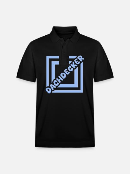 Dachdecker - Stanley/Stella Unisex Bio-Poloshirt PREPSTER - Schwarz