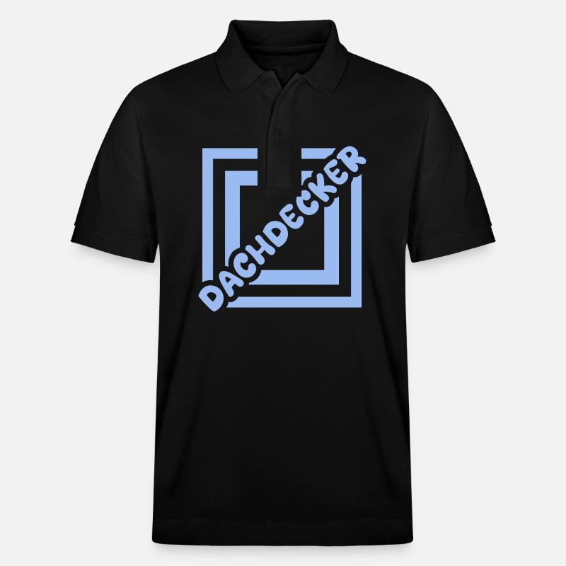 Dachdecker - Stanley/Stella Unisex Bio-Poloshirt PREPSTER - Schwarz