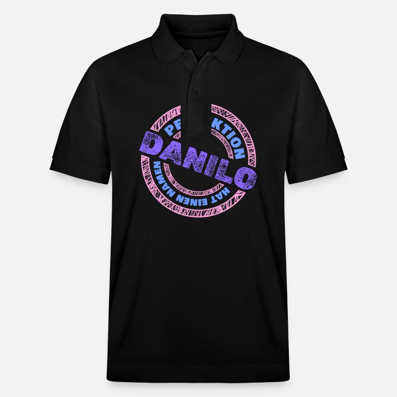 Danilo Danilo - Polo PREPSTER bio Stanley/Stella Unisexe - noir