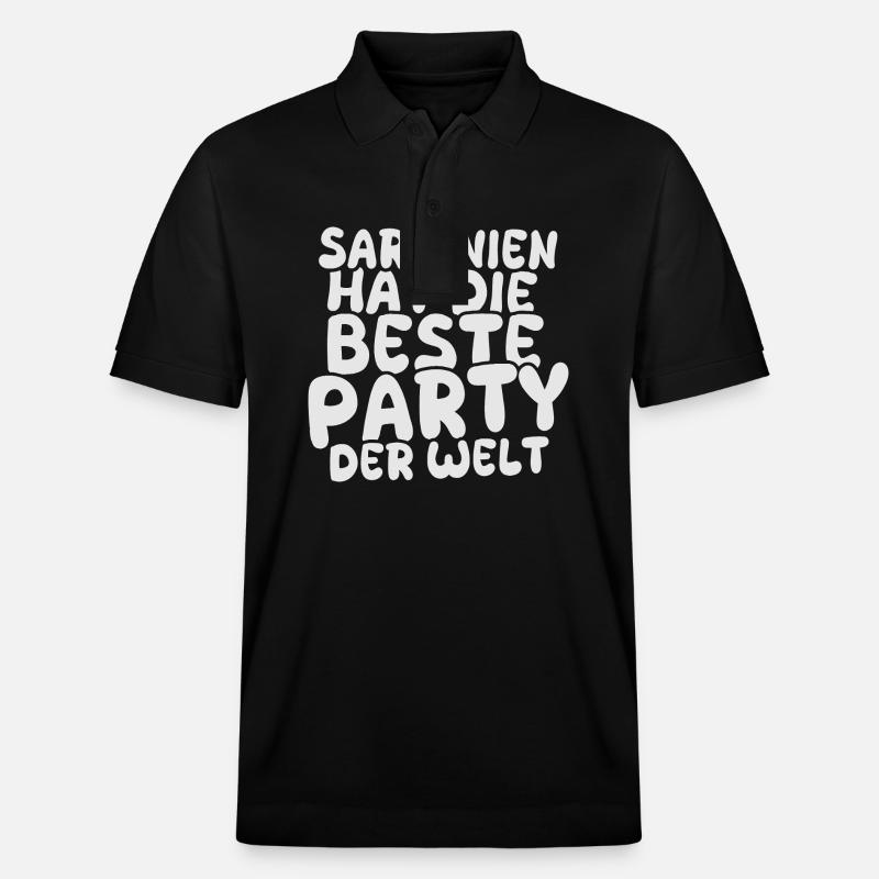 Destination de vacances Sardaigne - Polo PREPSTER bio Stanley/Stella Unisexe - noir