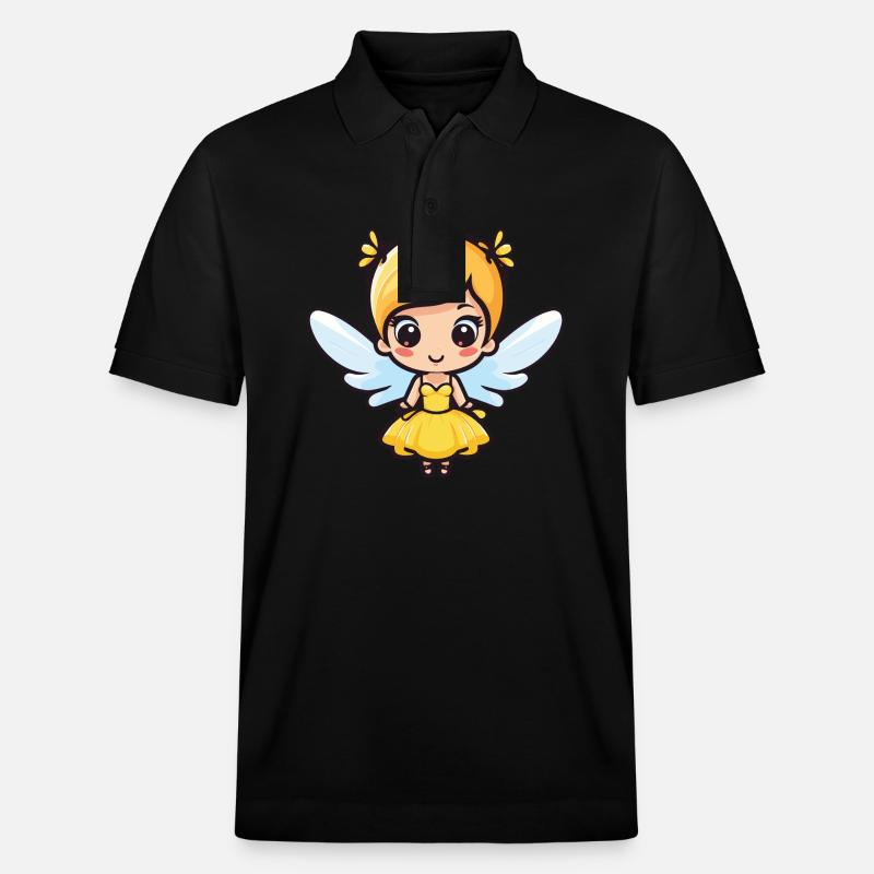 Fee Süß Baby Märchen - Stanley/Stella Unisex Bio-Poloshirt PREPSTER - Schwarz