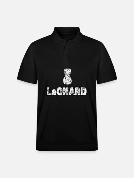 Viola Leonard - Stanley/Stella Unisex Organic Polo Shirt PREPSTER - black