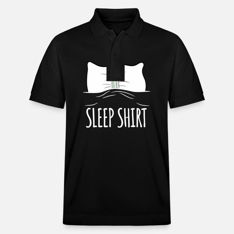 Fireworks Late risers - Stanley/Stella Unisex Organic Polo Shirt PREPSTER - black