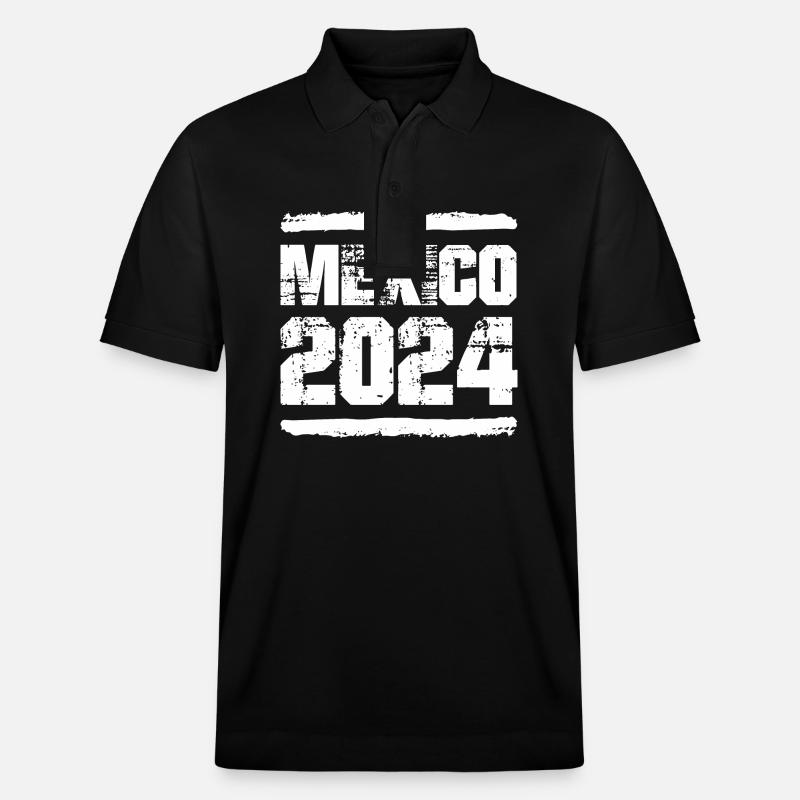 Équipe Mexique 2024 - Polo PREPSTER bio Stanley/Stella Unisexe - noir