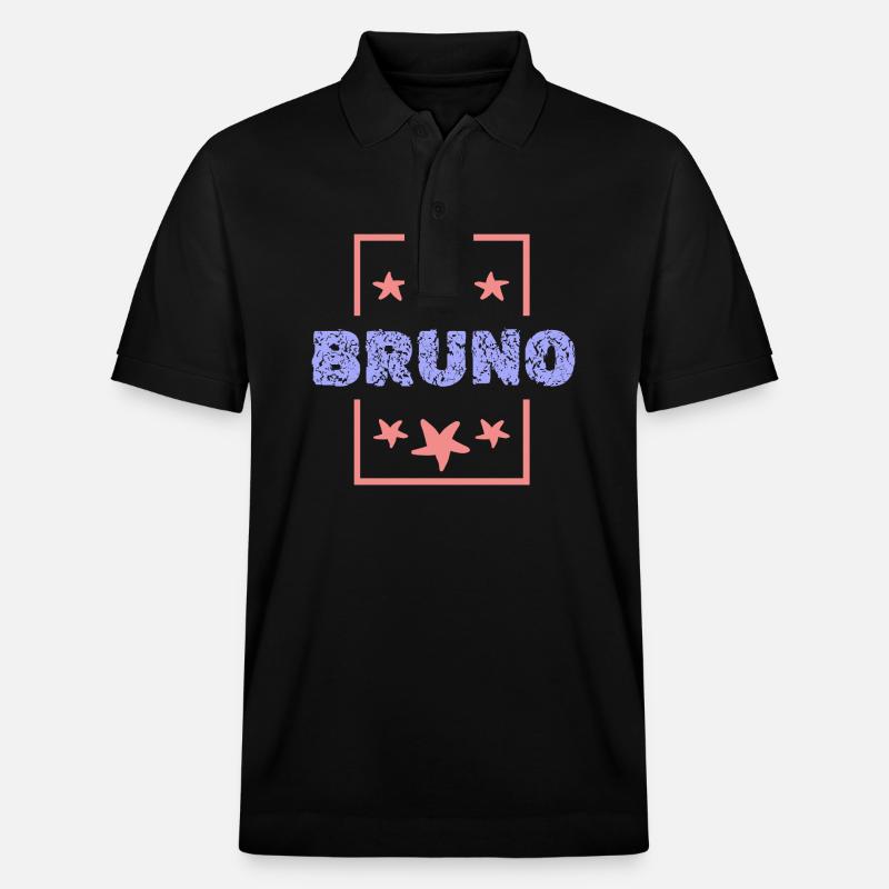 Bruno Bruno - Stanley/Stella Unisex Bio-Poloshirt PREPSTER - Schwarz