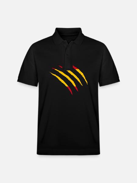 España Spain Spanien - Stanley/Stella Unisex Bio-Poloshirt PREPSTER - Schwarz
