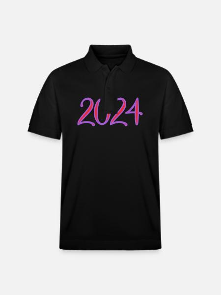 2024 - Stanley/Stella Unisex Organic Polo Shirt PREPSTER - black