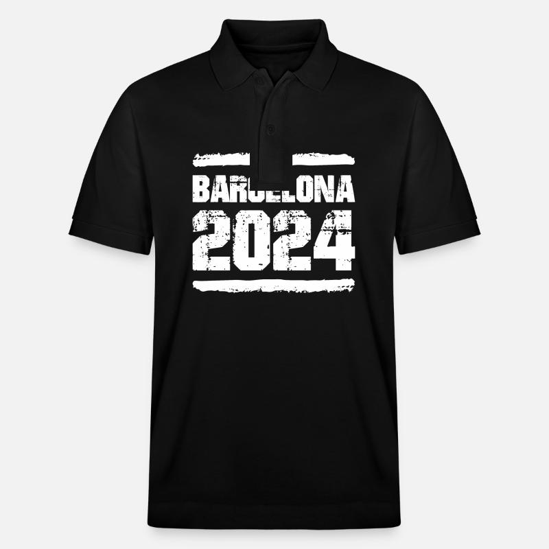 L’équipe de Barcelone 2024 - Polo PREPSTER bio Stanley/Stella Unisexe - noir