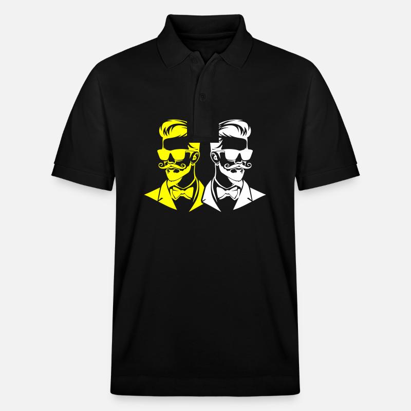 Junggesellenabschied Bräutigam - Stanley/Stella Unisex Bio-Poloshirt PREPSTER - Schwarz