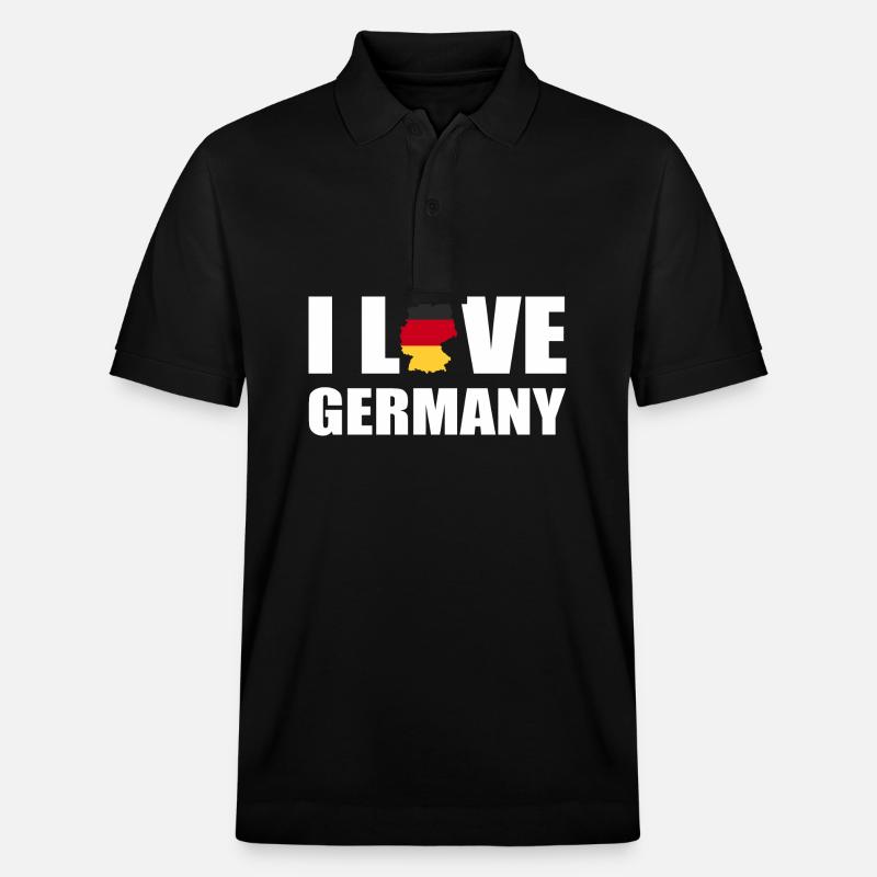 Allemagne - Polo PREPSTER bio Stanley/Stella Unisexe - noir