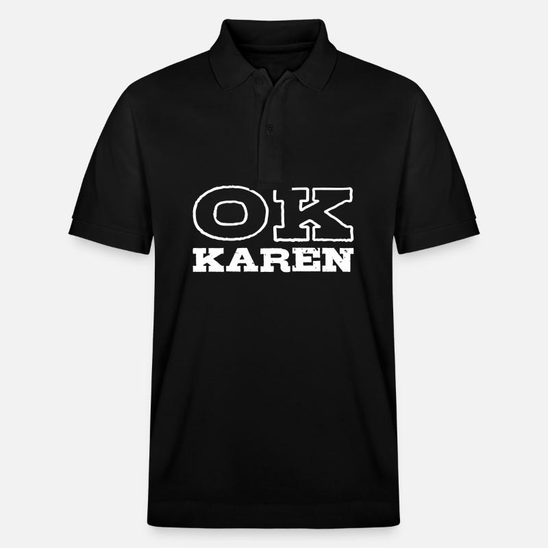 Karen - Polo PREPSTER bio Stanley/Stella Unisexe - noir
