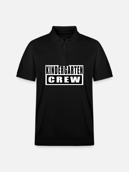 Kindergarten Crew - Stanley/Stella Unisex Bio-Poloshirt PREPSTER - Schwarz
