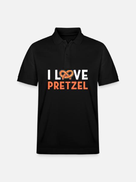 pretzel - Stanley/Stella Unisex Organic Polo Shirt PREPSTER - black