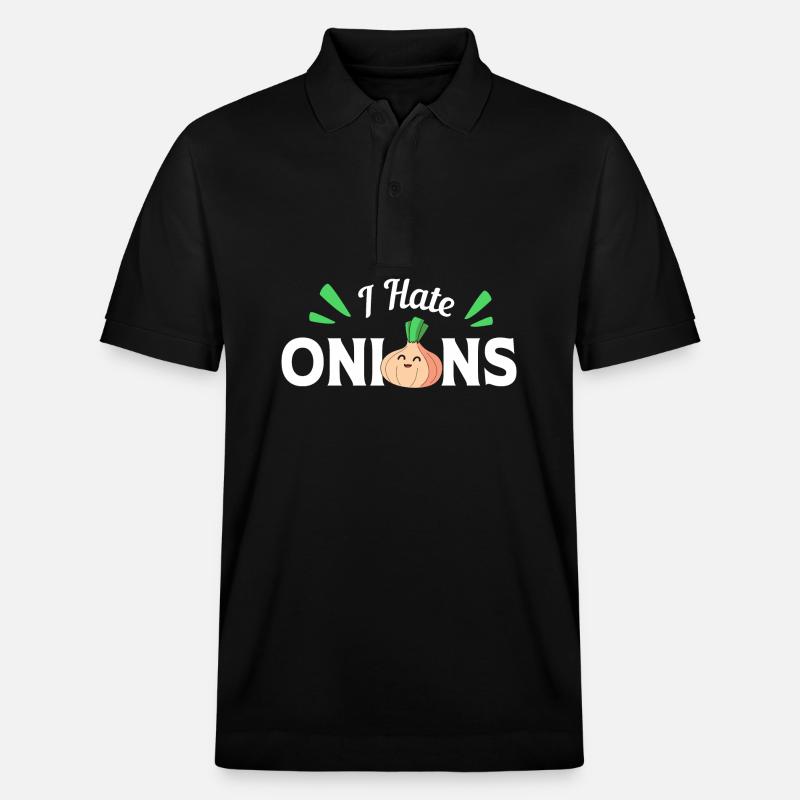 Oignon - Polo PREPSTER bio Stanley/Stella Unisexe - noir