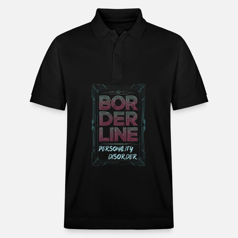 Limite - Polo PREPSTER bio Stanley/Stella Unisexe - noir
