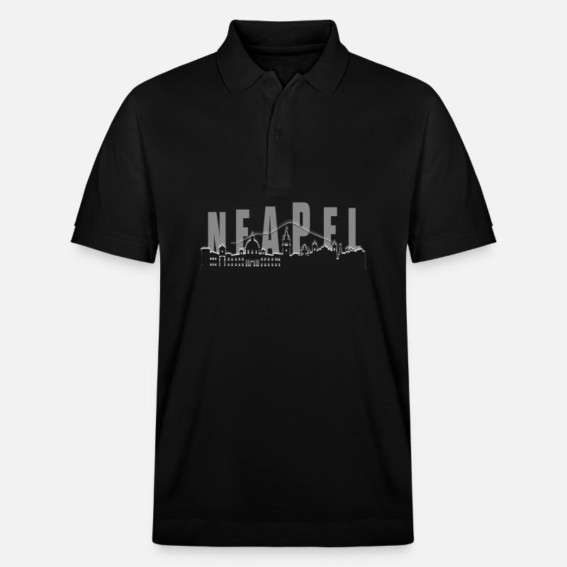 Horizon de Naples - Polo PREPSTER bio Stanley/Stella Unisexe - noir