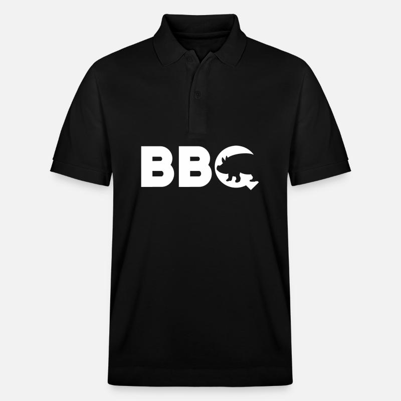 Barbecue - Polo PREPSTER bio Stanley/Stella Unisexe - noir