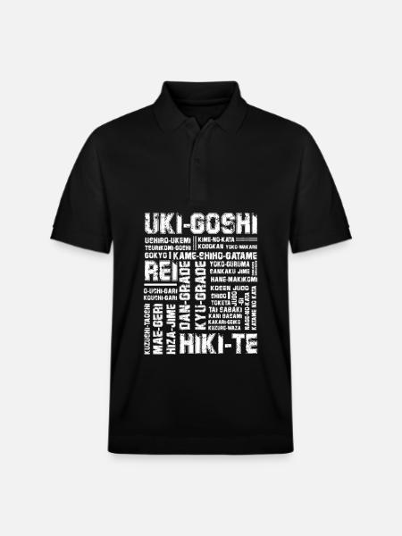 Judo - Stanley/Stella Unisex Organic Polo Shirt PREPSTER - black