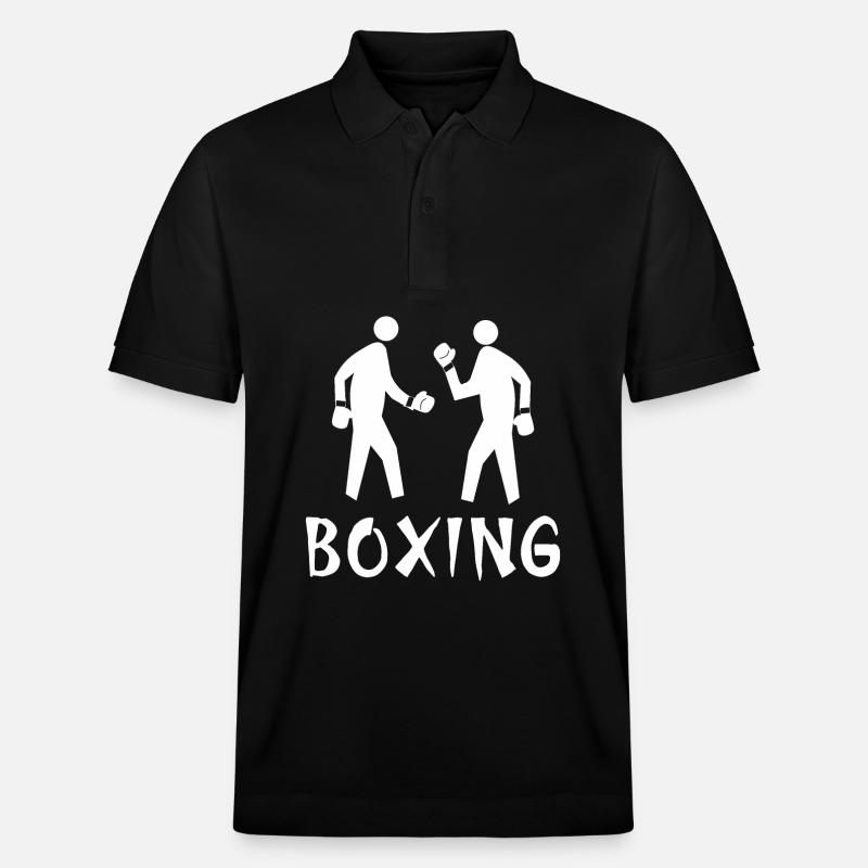 boxe - Polo PREPSTER bio Stanley/Stella Unisexe - noir