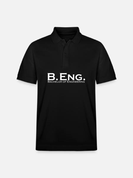Bachelor of Engineering BEng - Stanley/Stella Unisex Organic Polo Shirt PREPSTER - black