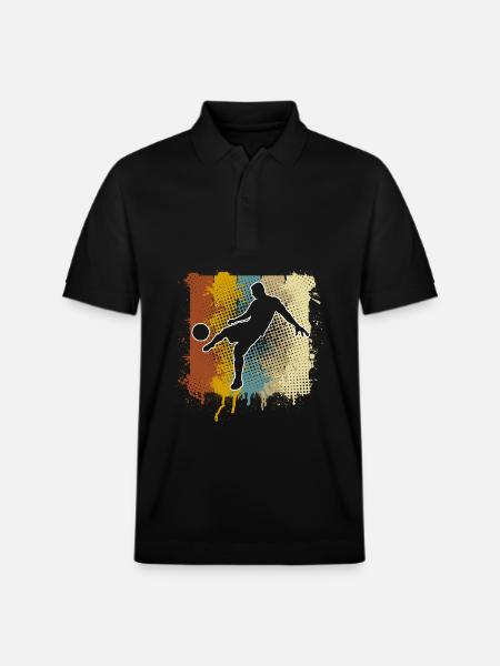 Soccer Soccer Players - Stanley/Stella Unisex Organic Polo Shirt PREPSTER - black