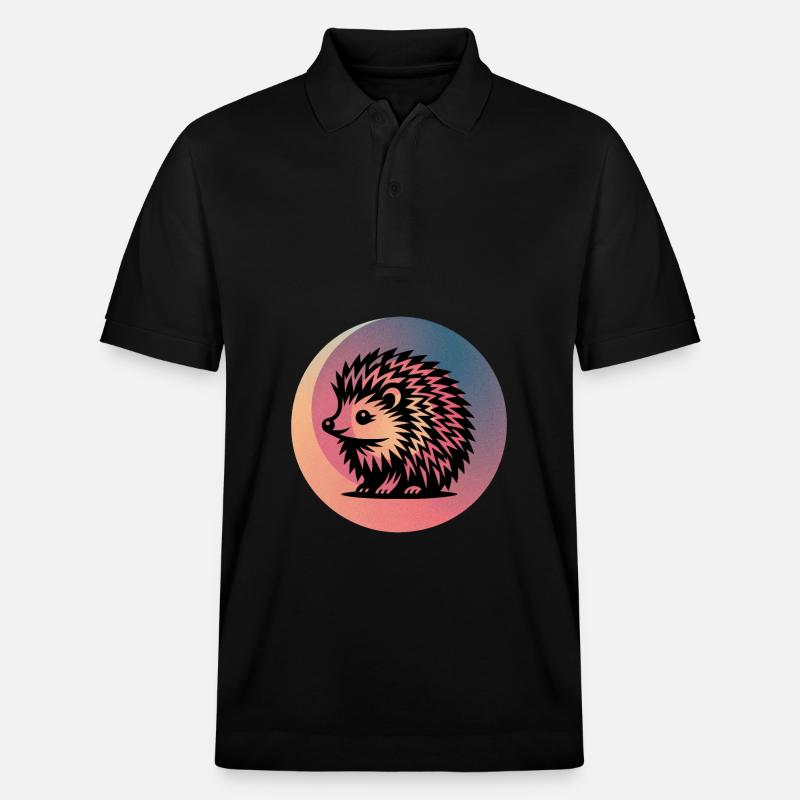 Igel - Stanley/Stella Unisex Bio-Poloshirt PREPSTER - Schwarz