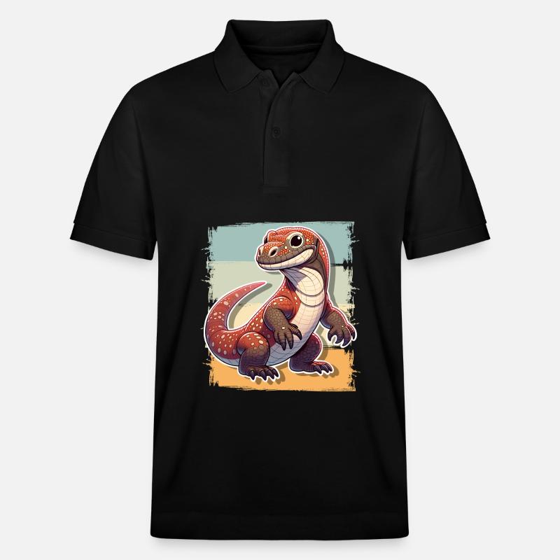 Komodo Dragon - Polo PREPSTER bio Stanley/Stella Unisexe - noir