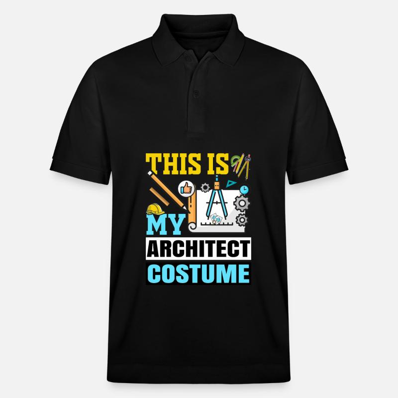 Architecte - Polo PREPSTER bio Stanley/Stella Unisexe - noir