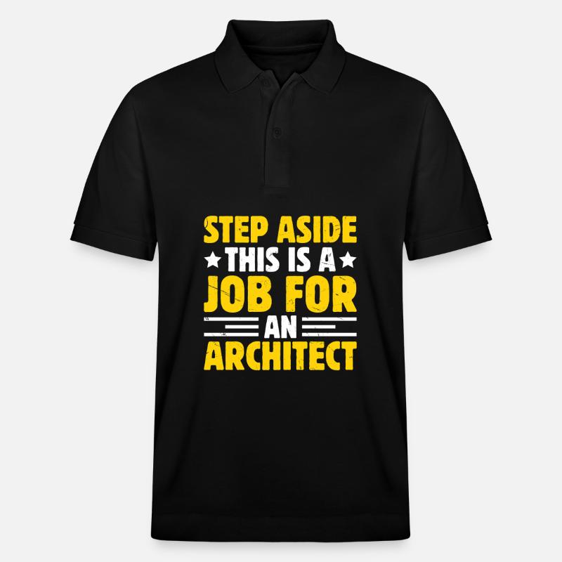 Architekt - Stanley/Stella Unisex Bio-Poloshirt PREPSTER - Schwarz