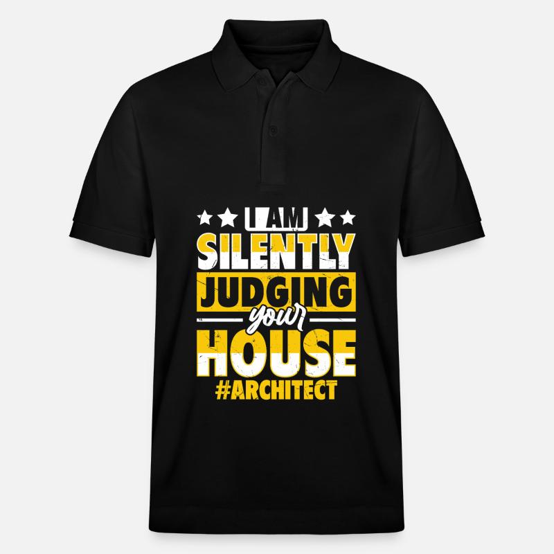 Architecte - Polo PREPSTER bio Stanley/Stella Unisexe - noir